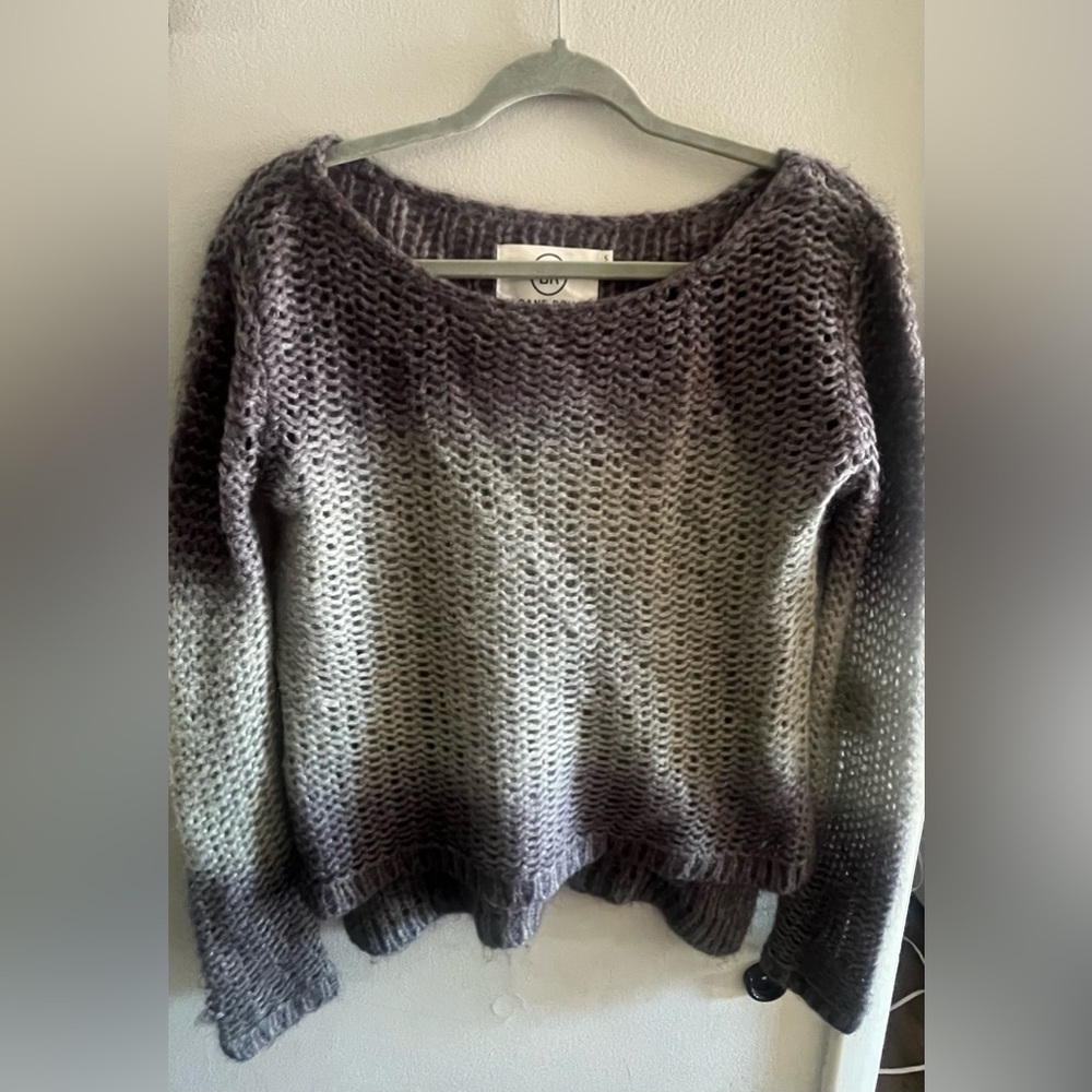Over sized knitted sweater!